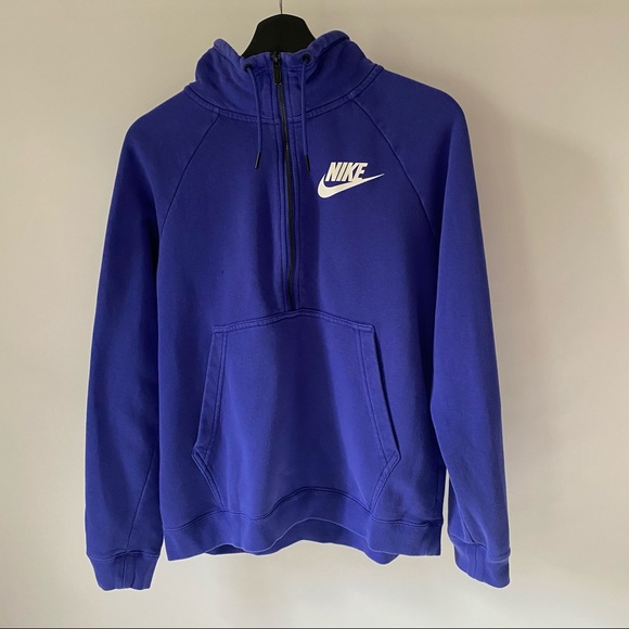 Nike Tops - Nike Quarter Zip Purple Pullover; Medium
